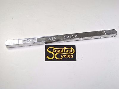 1 lbs 1 # Cable making solder pot lead tin bar 50/50 motorcycle control cable