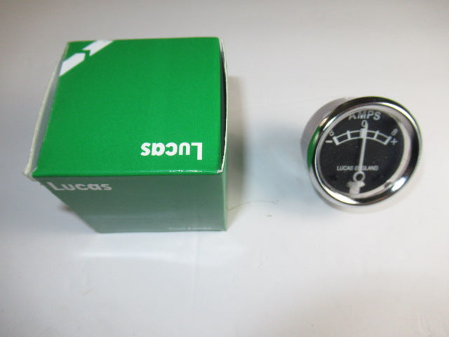 36084 Lucas Ammeter 8 Amp meter Made In England Triumph Norton BSA UK Made