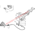 Accelerator Cable RHD - Lancia Dedra 1.6 - Cables