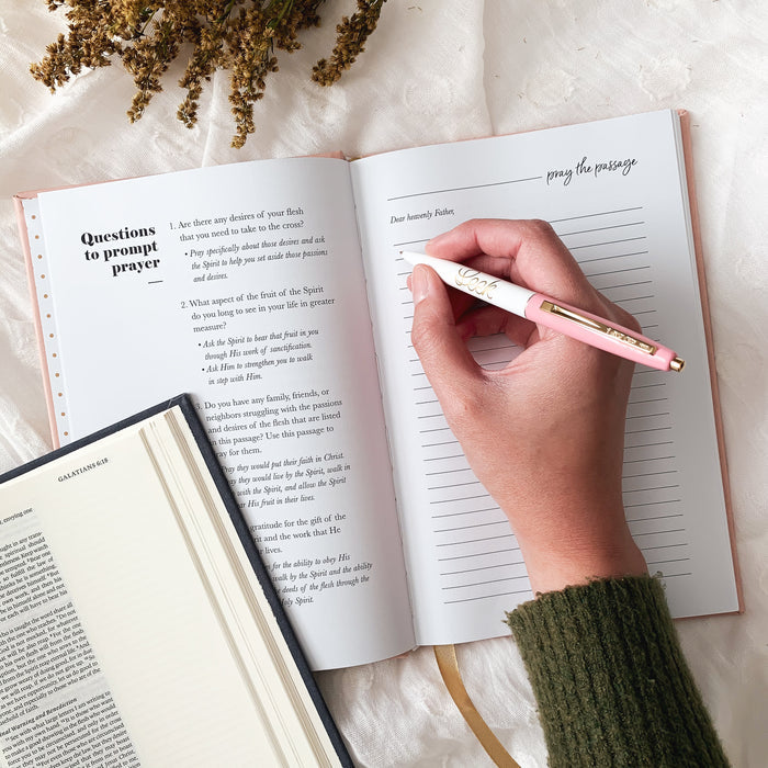 Journal to write out prayers Christian women's journal