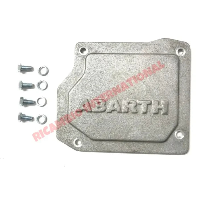 Alloy Abarth Gearbox Casing Lid & Bolts - Classic Fiat 500 126 - Gearbox and Parts