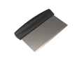 Black Char-Broil spatula with stainless steel blade.