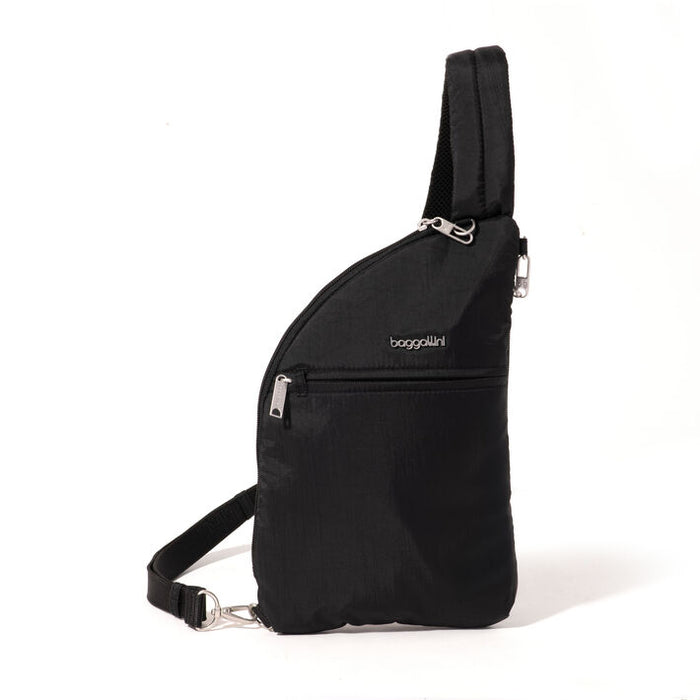 Baggallini Securtex Anti-Theft Half Moon Sling
