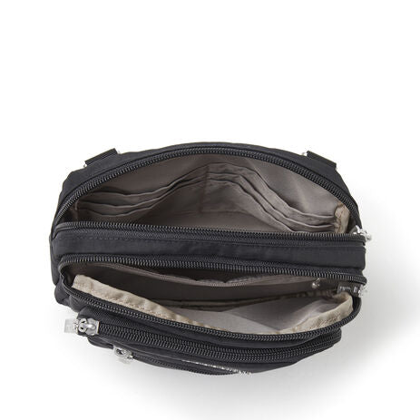 Baggallini Triple Zip Bagg TRZ419 Black