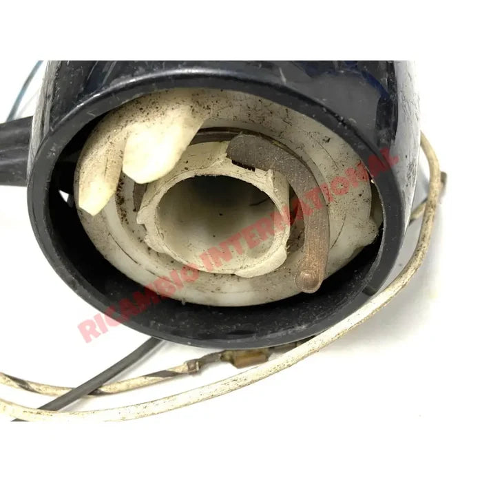 Black & Chrome Column Indicator Switch - Classic Fiat 500 600 - GENUINE COLUMN SWITCHES