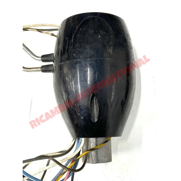 Black & Chrome Column Indicator Switch - Classic Fiat 500 600 - GENUINE COLUMN SWITCHES