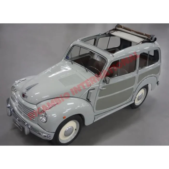Black Sunroof Cover - Fiat 500 Topolino - Exterior Parts and Trim