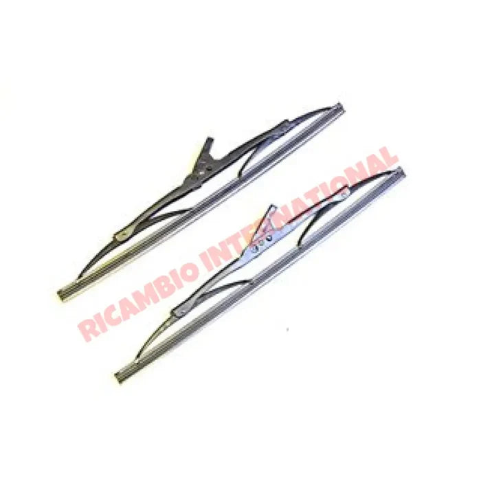 Black Wiper Blade (x2) - Classic Fiat 500 - Wiper Arms - Blades and Fittings