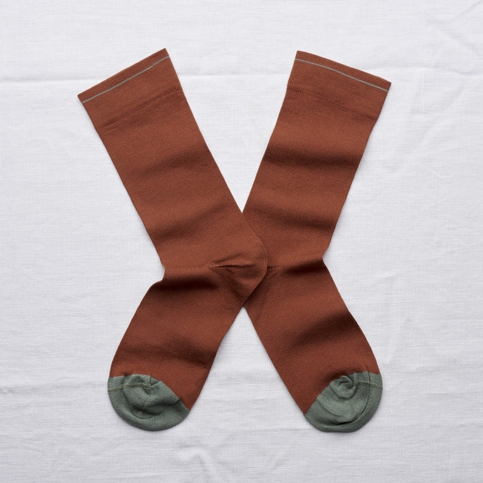 Bonne Maison Sepia | Midcalf Sock