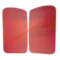 Bordeaux Red Inner Door Panel Kit - Classic Fiat 500G - Interior Parts and Trim