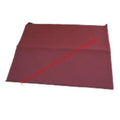 Bordeaux Red Sunroof Canvas - Classic Fiat 500 - Fiat 500 N/D Short Sunroof Canvas
