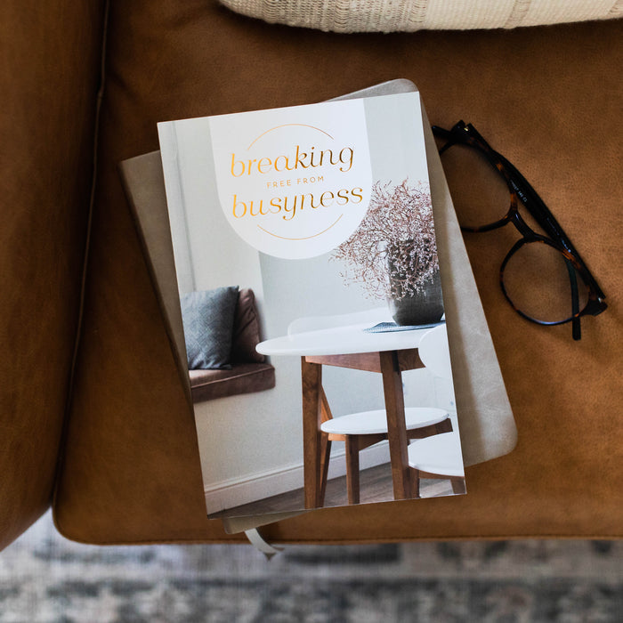 book about busyness for christian women