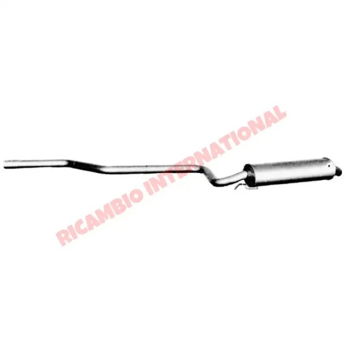Centre Exhaust Silencer - Fiat Regata - Exhaust Parts