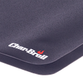 Dark gray Char-Broil portable grill with flame logo.