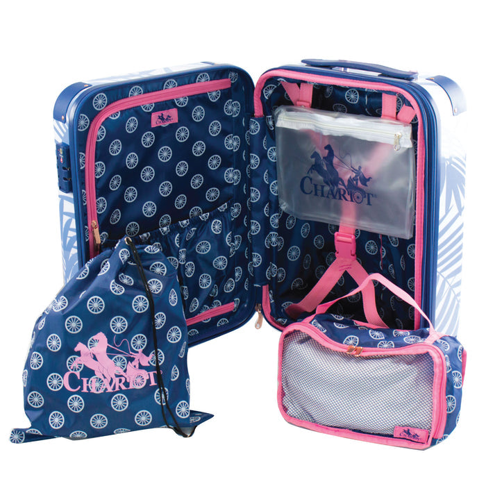 Chariot 20" Hardside Carry-On & Cosmetic Case CHP-903