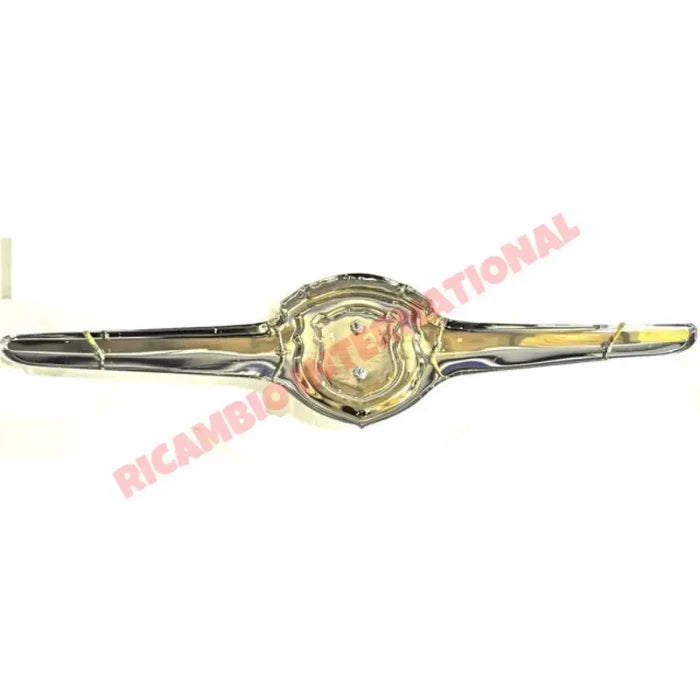 Chrome Abarth Front Badge/Grille - Classic Fiat 500 - Chrome - Aluminium & Exterior Trim Parts