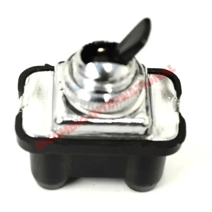 Chrome Dash Switch (4 Pin) - Classic Fiat 500 600 plus others - Classic Fiat 500 Parts & Spares