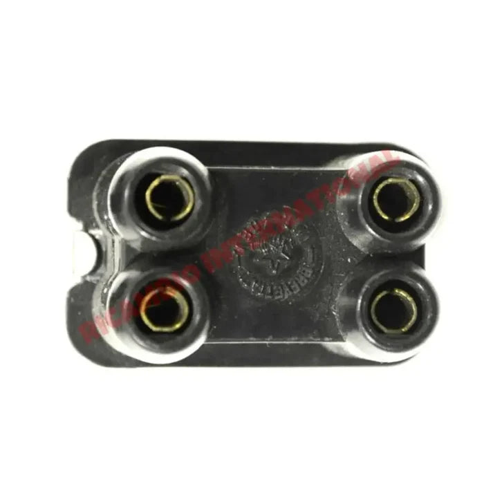 Chrome Dash Switch (4 Pin) - Classic Fiat 500 600 plus others - Classic Fiat 500 Parts & Spares