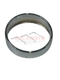 Chrome Head Lamp Bezel & Clips - Classic Fiat 500 - Lights - Lamps and Lenses