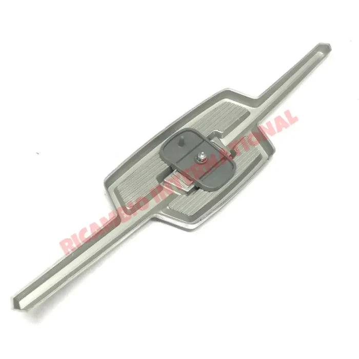 Chrome Plastic Front Panel Badge - Classic Fiat 500 - Classic Fiat 500 Parts & Spares