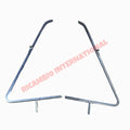 Chrome Quarter Light Frame Kit - Fiat 850T - Exterior Trim