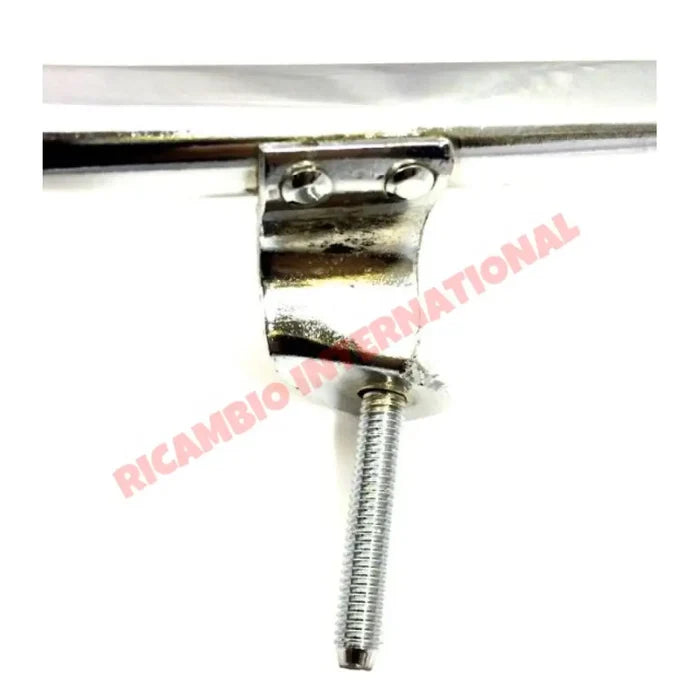 Chrome Quarter Light Frame Kit (BEST AVAILABLE) - Classic Fiat 500 D,F,L,R - Glass & Associated Parts