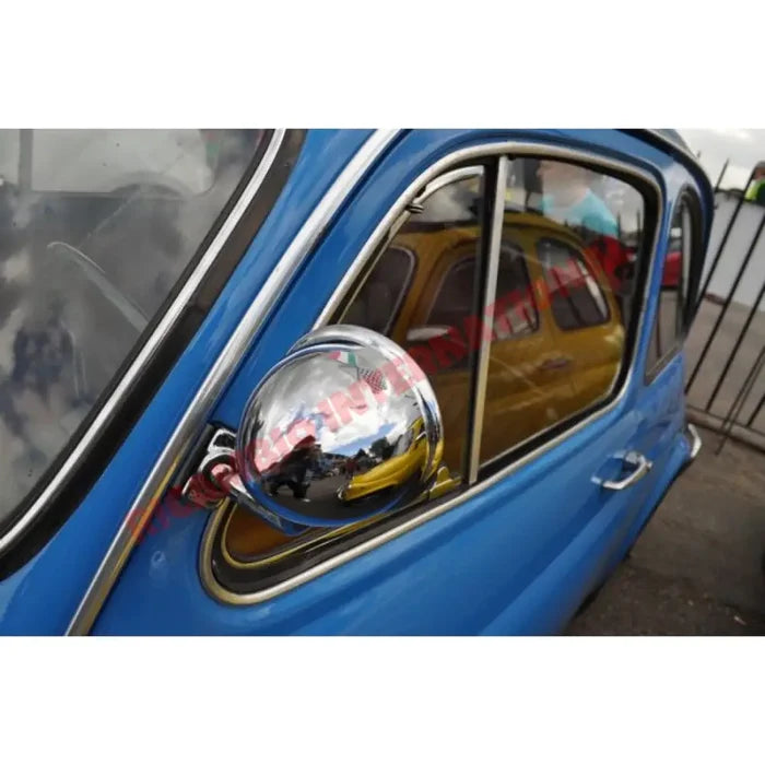 Chrome Roof Gutter Trim (1 x meter) - Classic Fiat 500,126,600 plus lots of other classic cars - Chrome - Aluminium &