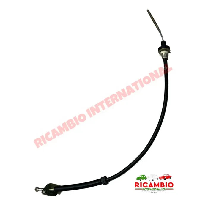 Clutch Cable RHD - Fiat 128 Saloon - Cables - Clips and Springs