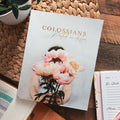 Colossians bible study for women with journal and bible
