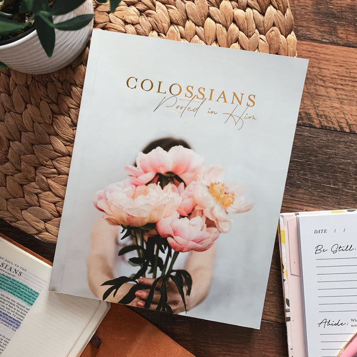 Colossians bible study for women with journal and bible