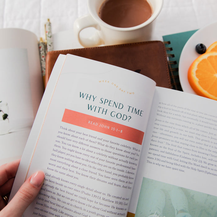 teen girl bible study on spending time with god