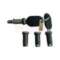 Complete Barrel Kit & Keys (4 piece) - Fiat 126 - Handles - Locks and Catches