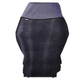 Dark gray mesh apron with black trim and "Char-Broil" logo.