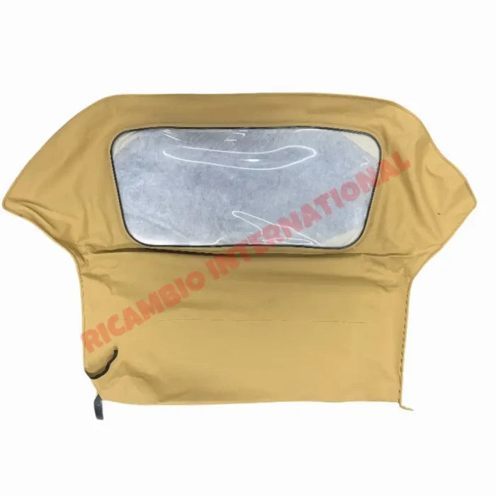 Cream Soft Top Convertible Roof - Fiat Barchetta - Barchetta