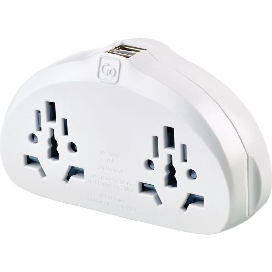 Design Go World-EU Adapter Duo + USB
