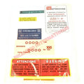 Engine Bay Sticker Kit (BEST QUALITY) - Classic Fiat 500 - Classic Fiat 500 Parts & Spares