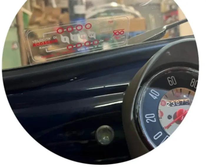 Engine Bay Sticker Kit (BEST QUALITY) - Classic Fiat 500 - Engine Bay Stickers
