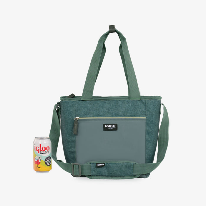 Size View | Everyday Lunch Tote Cooler Bag::::Holds up to 14 cans