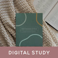 Faith Foundations for Teens study on a knitted blanket on an open bible