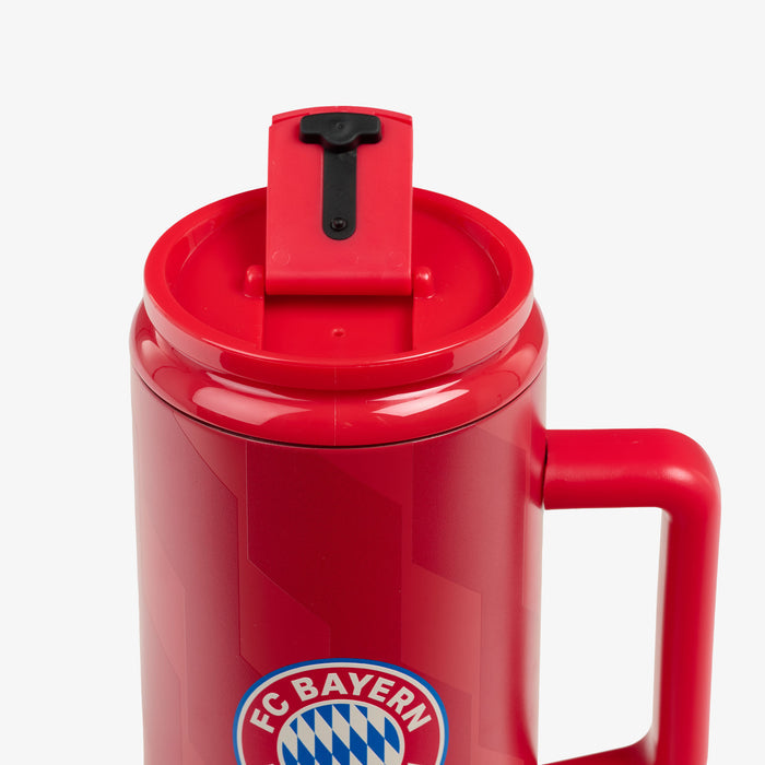 Lid Open View | FC Bayern München 1L Beer Mug::::