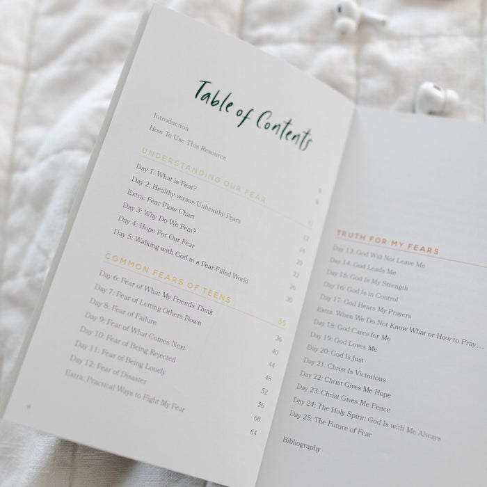 teen devotional for anxiety
