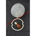 Front Indicator Lamp,Seal & Bulb (White) - Classic Fiat 500 - Lights - Lamps and Lenses