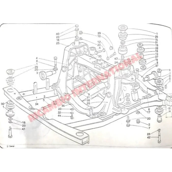 Front Suspension Bump Stop - Lancia Fulvia - Suspension