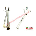 Front Wiper Linkage (LHD) - Fiat 124 - Wiper - Washer & Associated Parts