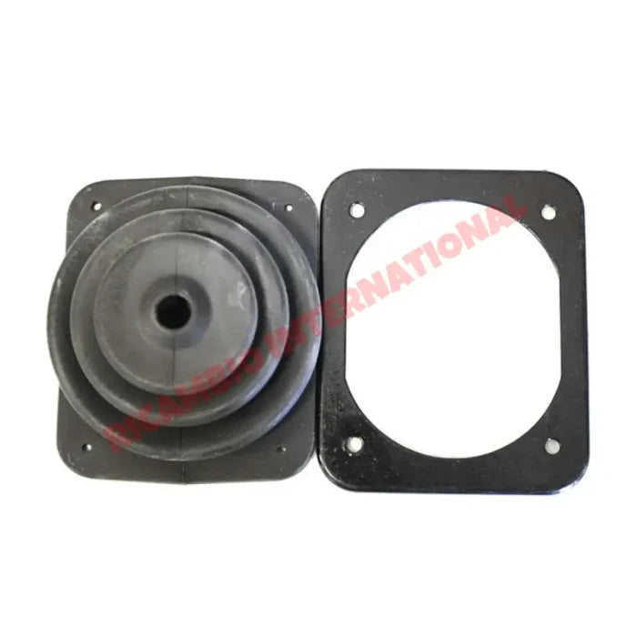 Gear Lever Gaiter/Boot & Metal Securing Plate - Classic Fiat 500 126 600 - Gearbox and Parts