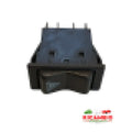 Hazard Light Switch - Classic Fiat Panda - BLACK - Interior Switches