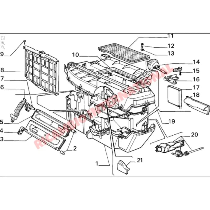Heater Control - Lancia Delta Integrale - Heating and Cooling