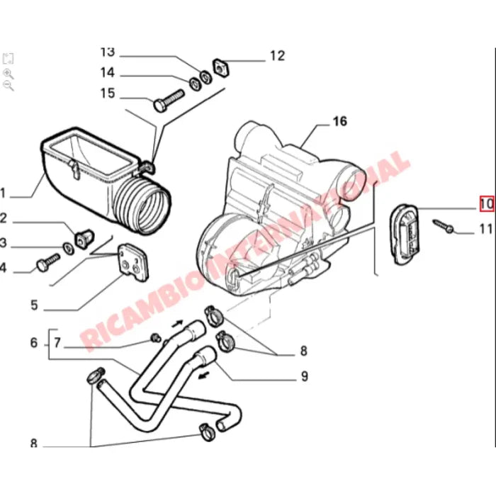 Heater Resistor - Lancia Thema - Electrical