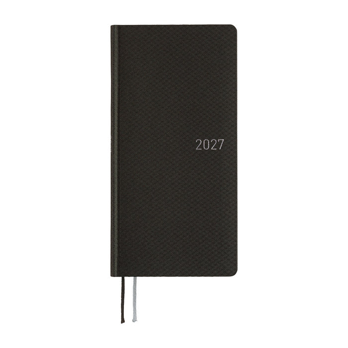 HOBONICHI TECHO 2027 | WEEKS | Paper Series: Black Argyle