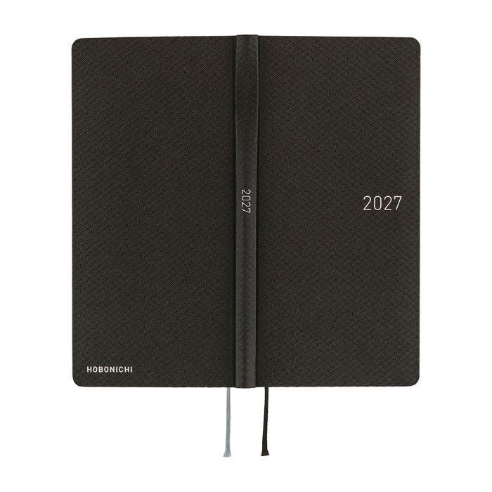 HOBONICHI TECHO 2027 | WEEKS | Paper Series: Black Argyle